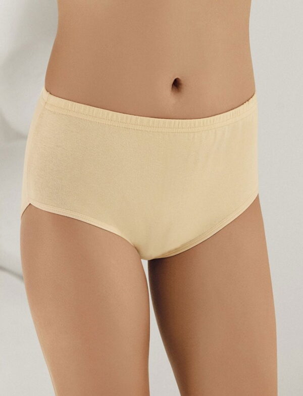 Kadın Ribana Bato Külot Beyaz Siyah