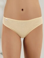 Kadın Bikini Kalıp Külot Beyaz