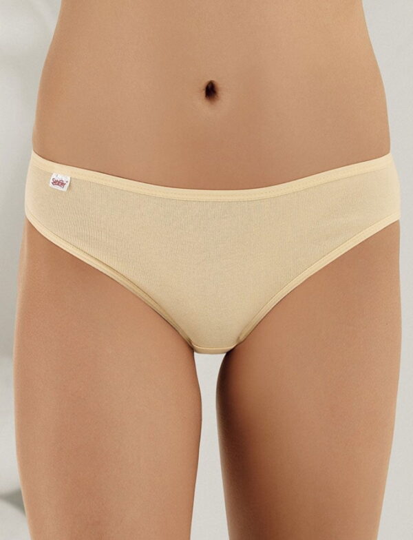 Kadın Bikini Kalıp Külot Beyaz