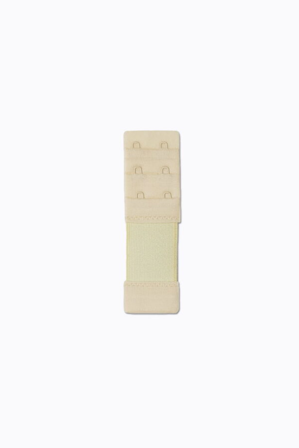 Lastikli Agraf Sütyen Ek Kopça Çift Kancalı Beyaz