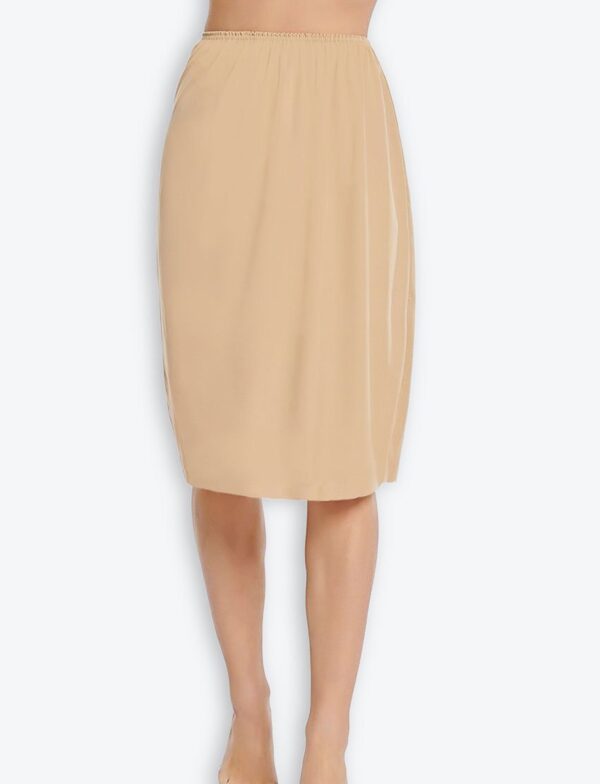 Dizaltı Etek Astarı Jüpon Midi Ten