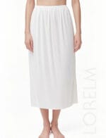 Pamuklu Uzun Tam Boy Jüpon Etek Astarı Ten