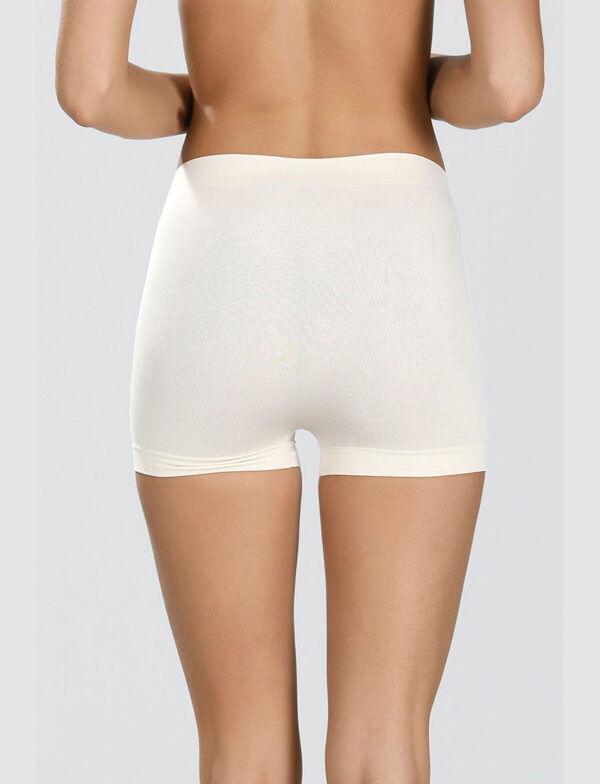 Kadın Mini Şort Jüpon Boxer Ten Micro Seamless