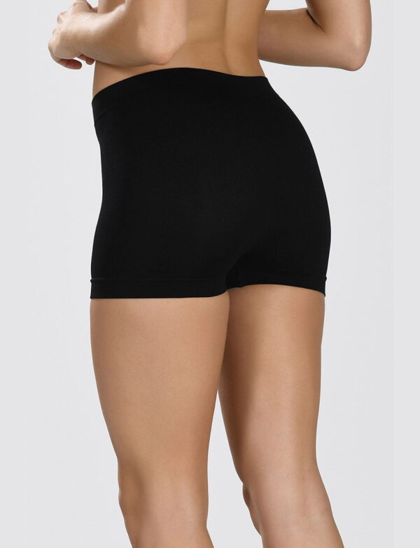 Kadın Mini Şort Jüpon Boxer Ten Micro Seamless