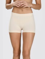 Kadın Mini Şort Jüpon Boxer Ten Micro Seamless