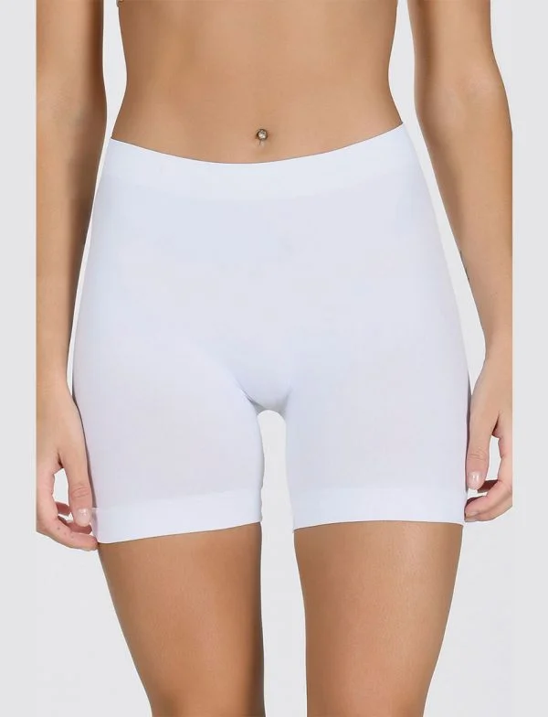Kadın Kısa Şort Jüpon Boxer Ten Micro Seamless