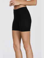 Kadın Kısa Şort Jüpon Boxer Beyaz Micro Seamless