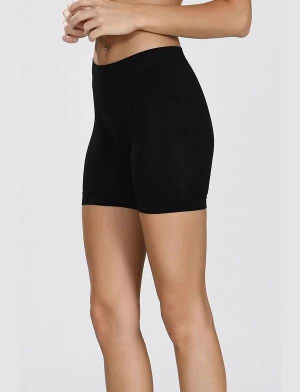Kadın Kısa Şort Jüpon Boxer Ten Micro Seamless