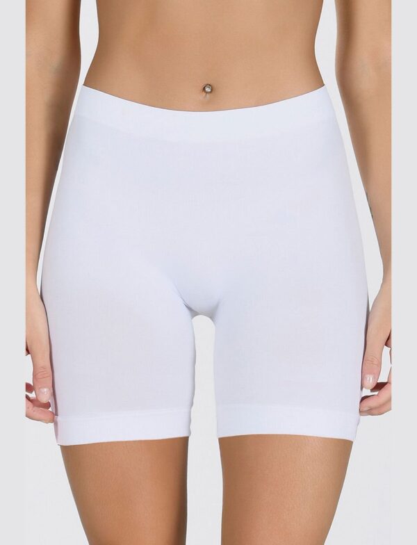 Kadın Şort Jüpon Boxer Ten Micro Seamless