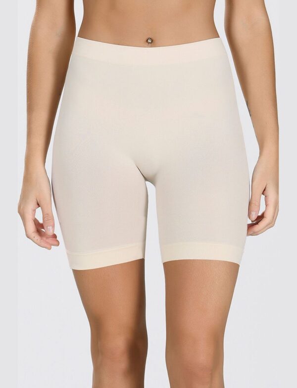 Kadın Şort Jüpon Boxer Ten Micro Seamless