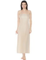 Uzun Kombinezon Elbise Astarı Tam Boy Siyah