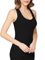 Kadın Likralı Geniş Askı Body Atlet