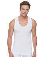 Erkek Ribana Atlet Beyaz