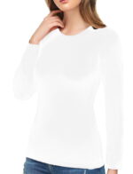 Kadın Uzun Kol Body Beyaz