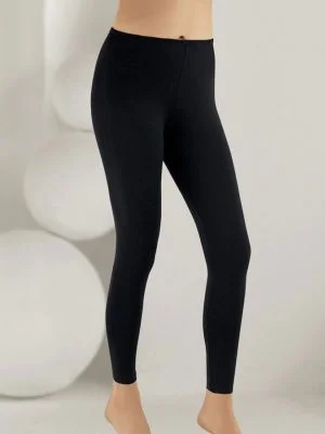 Kadın Düz Uzun Tayt Siyah