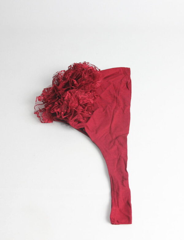 Fırfırlı Bone Önü Dikişsiz