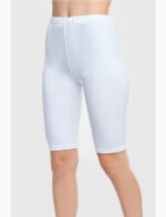 Dizüstü Kısa Tayt Yumuşak Viskon Likralı Siyah