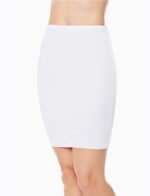 Dizüstü Kısa Etek Astarı Jüpon Mini Ten