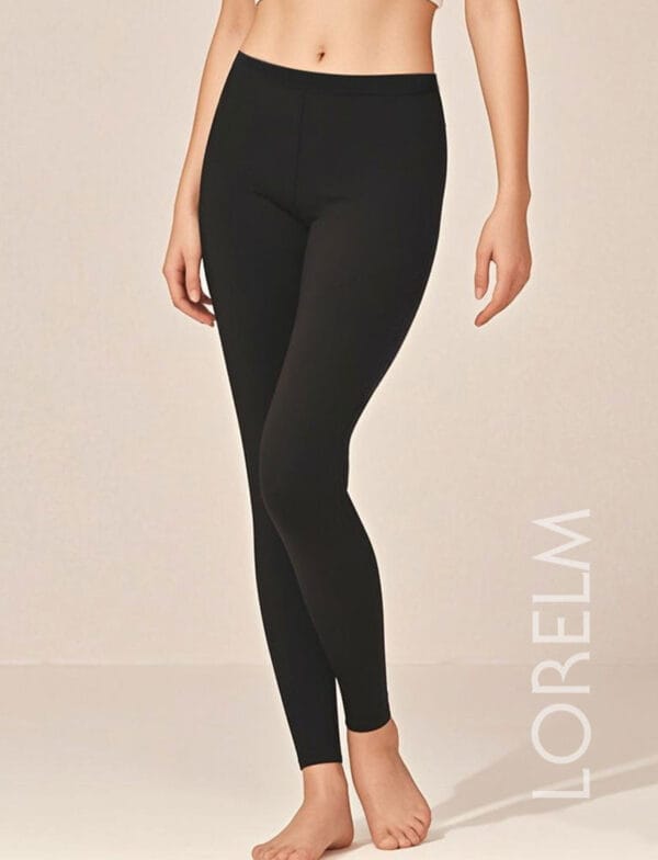 Pamuklu Uzun Tayt Penye