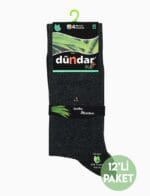 DÜNDAR 12'li Erkek Bambu Çorap 4 Mevsim